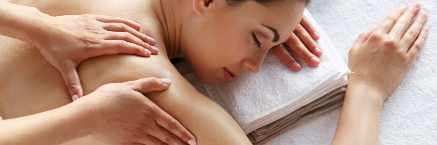 Beauty. Girl in the spa salon